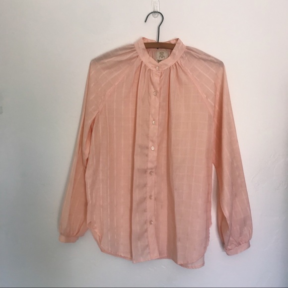 Desert Pink Vintage Western Blouse - Picture 2 of 5